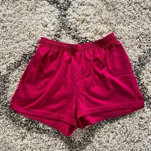 Hot Pink Soffe Elastic Waist comfort Shorts